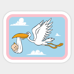 pregnant gift Sticker